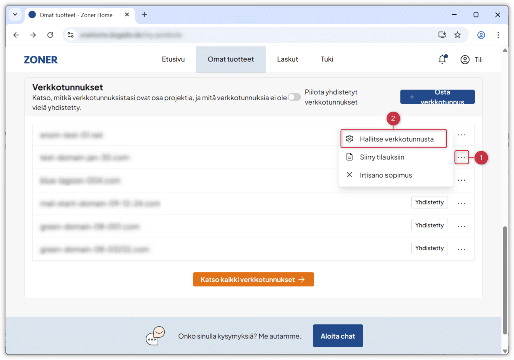 Kuvakaappaus Zoner Homesta