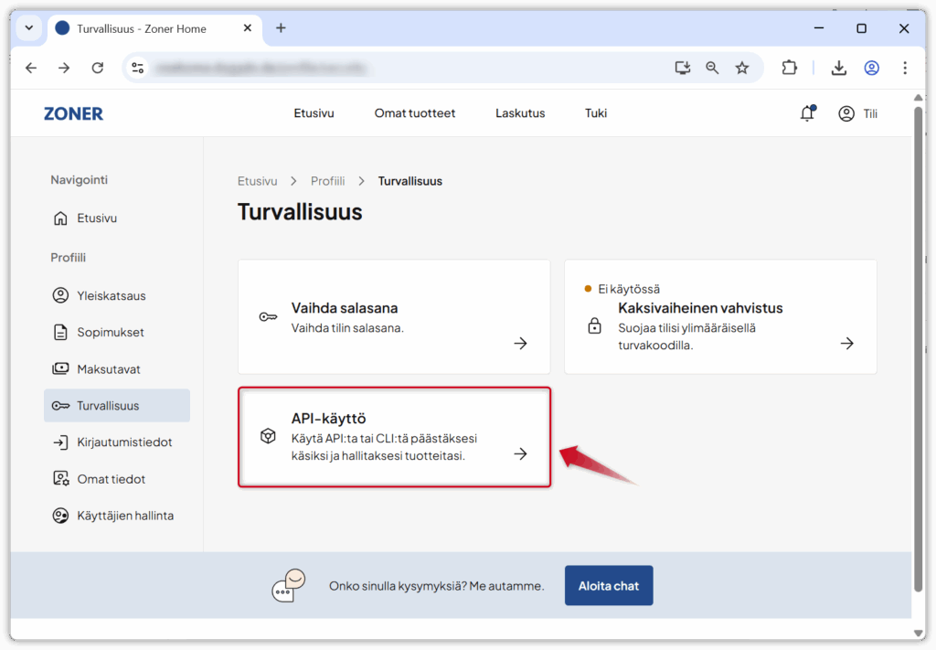 Kuvakaappaus Zoner Homesta