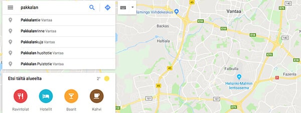 Google Maps -kartan upotus kotisivuille - Zoner Oy