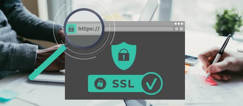 SSL sertifikaatti suojaa sivuston ja kävijän välisen liikenteen.