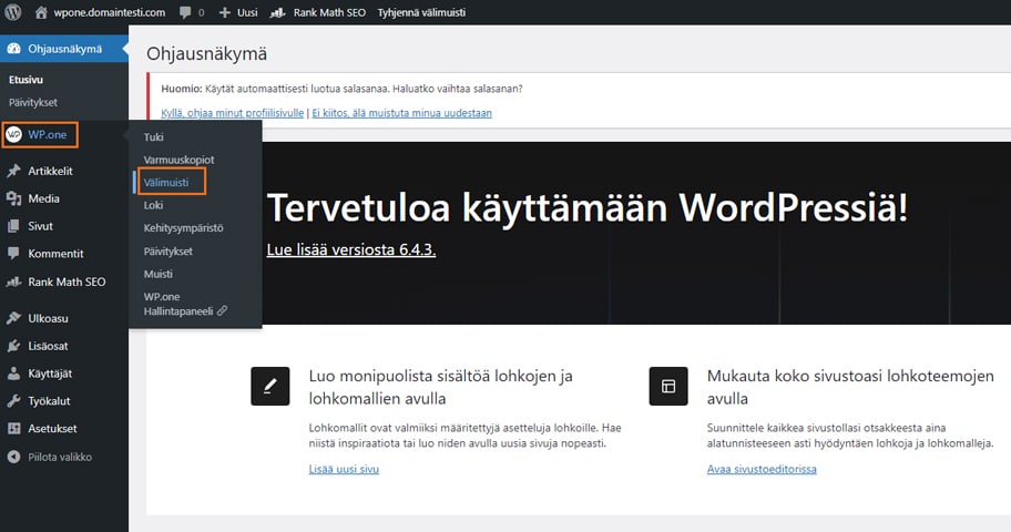 Nopeat WordPress-nettisivut yritykselle onnistuu, kun otat käyttöön WP Rocket -lisäosan.